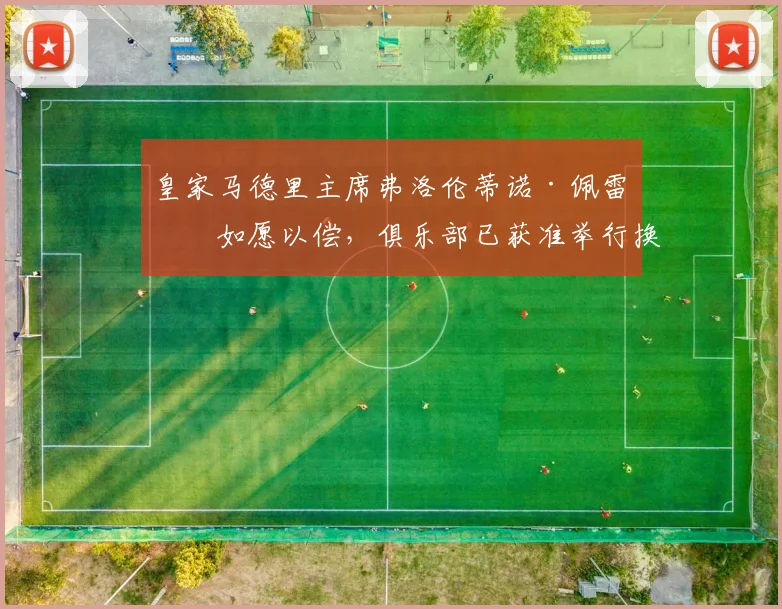 皇家马德里主席弗洛伦蒂诺·佩雷斯如愿以偿，俱乐部已获准举行换届选举